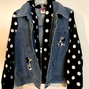 Disney Layered Jean Jacket